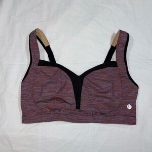 Lululemon Athletica Multicolor Sports Bra High Support Women’s size 36DD